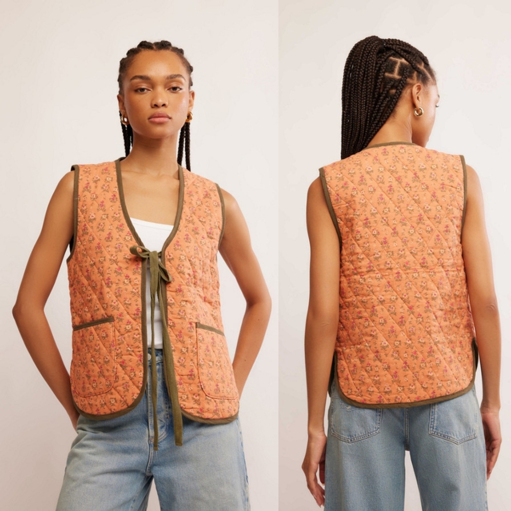 NWT Free People Claudine Vest